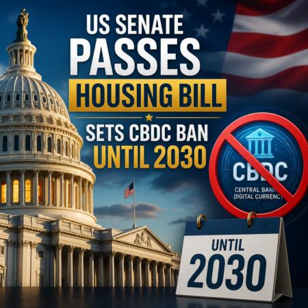 US Senate Passes Housing Bill, Sets CBDC Ban Until 2030 Us Senate Passes Housing Bill, Sets Cbdc Ban Until 2030