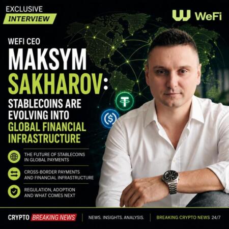 Wefi Ceo Maksym Sakharov: Stablecoins Are Evolving Into Global Financial Infrastructure