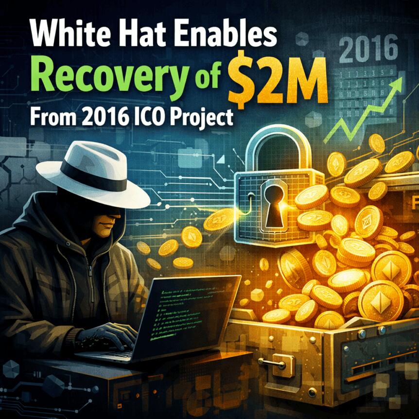 White Hat Enables Recovery of $2M From 2016 ICO Project White Hat Enables Recovery Of $2m From 2016 Ico Project