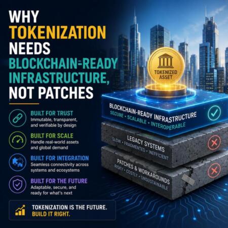 Why Tokenization Needs Blockchain-Ready Infrastructure, Not Patches