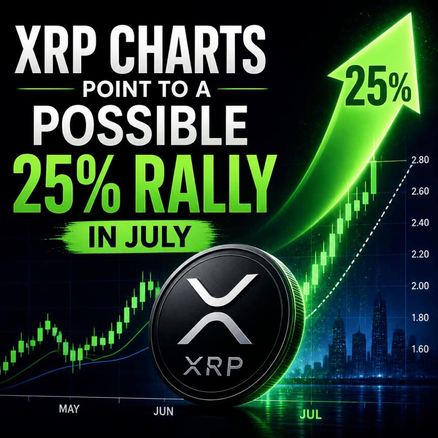 XRP Charts Point to a Possible 25% Rally in July Xrp Charts Point To A Possible 25% Rally In July
