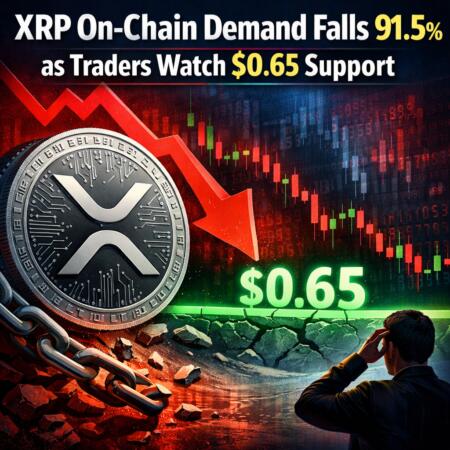Xrp On-Chain Demand Falls 91.5% As Traders Watch $0.65 Support