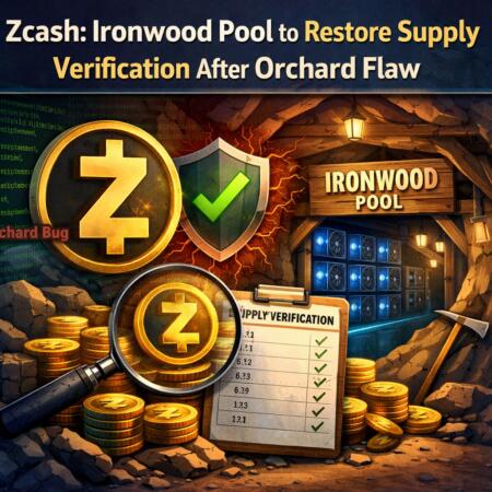 Zcash: Ironwood Pool to Restore Supply Verification After Orchard Flaw Zcash: Ironwood Pool To Restore Supply Verification After Orchard Flaw