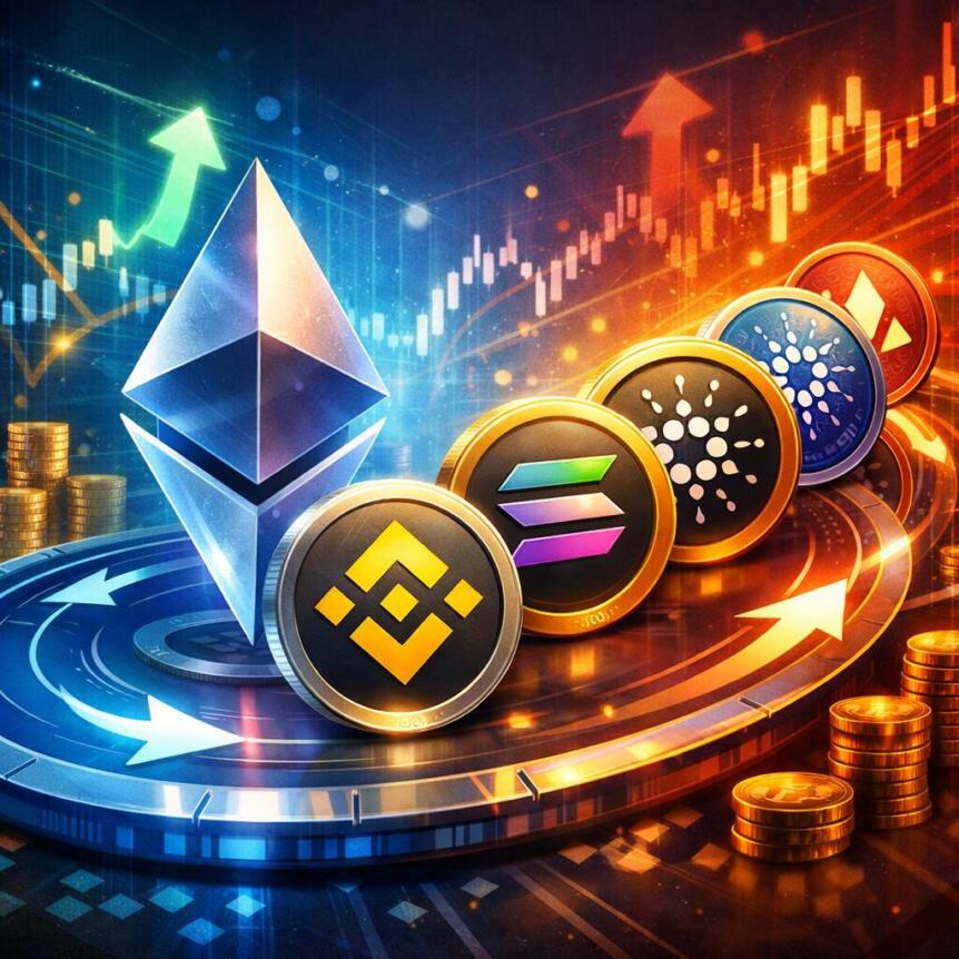 Altcoin Rotation Picks Up Pace With Ethereum Investors Moving Into New Themes In