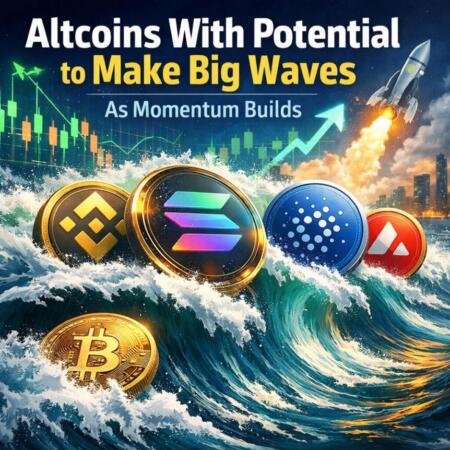 Altcoins With Potential to Make Big Waves As Momentum Builds Altcoins With Potential To Make Big Waves As Momentum Builds