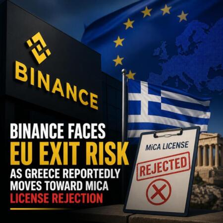 Binance Faces EU Exit Risk as Greece Reportedly Moves Toward MiCA License Rejection Binance Faces Eu Exit Risk As Greece Reportedly Moves Toward Mica License Reject