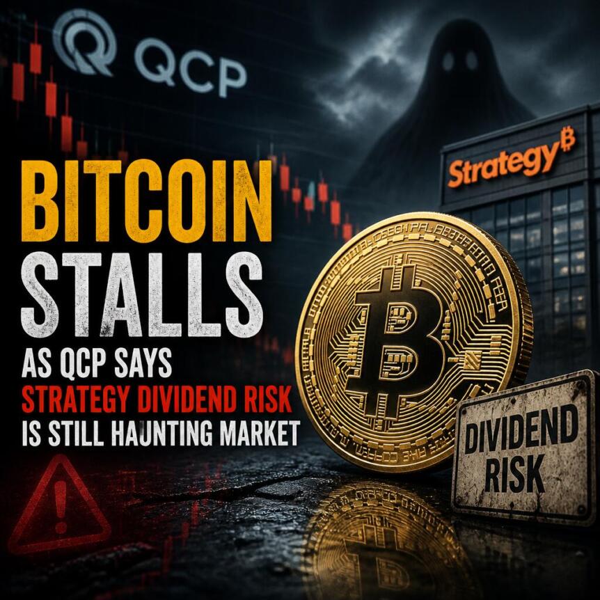 Bitcoin Stalls As Qcp Says Strategy Dividend Risk Is Still Haunting Market