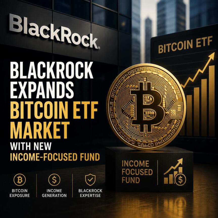 Blackrock Expands Bitcoin Etf Market With New Income Focused Fund