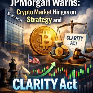 Jpmorgan Warns Crypto Market Hinges On Strategy And Clarity Act