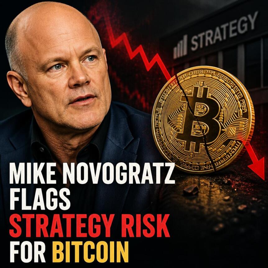 Mike Novogratz Flags Strategy Risk For Bitcoin