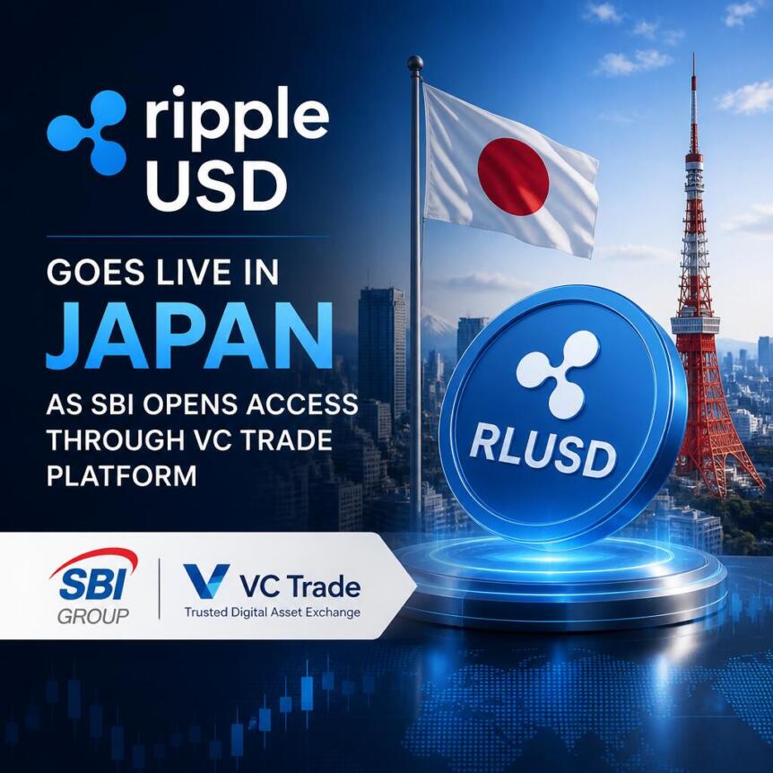 Ripple Usd Goes Live In Japan As Sbi Opens Access Through Vc Trade Platform