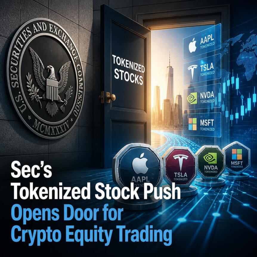 Sec S Tokenized Stock Push Opens Door For Crypto Equity Trading