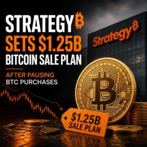 Strategy Sets 1 25b Bitcoin Sale Plan After Pausing Btc Purchases
