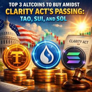 Top 3 Altcoins To Buy Amidst Clarity Act S Passing Tao Sui And Sol