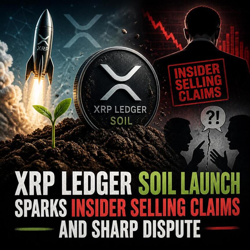 XRP Ledger Soil Launch Sparks Insider Selling Claims And Sharp Dispute