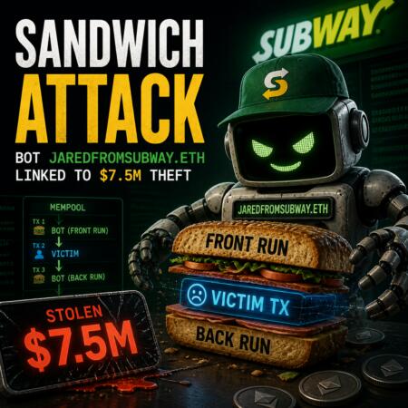‘sandwich Attack’ Bot Jaredfromsubway.eth Linked To $7.5m Theft
