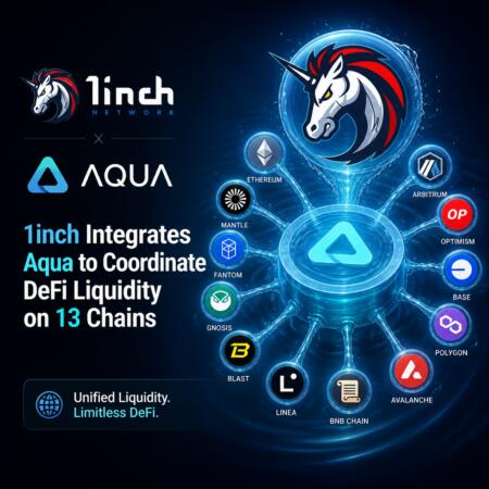 1inch Integrates Aqua To Coordinate Defi Liquidity On 13 Chains