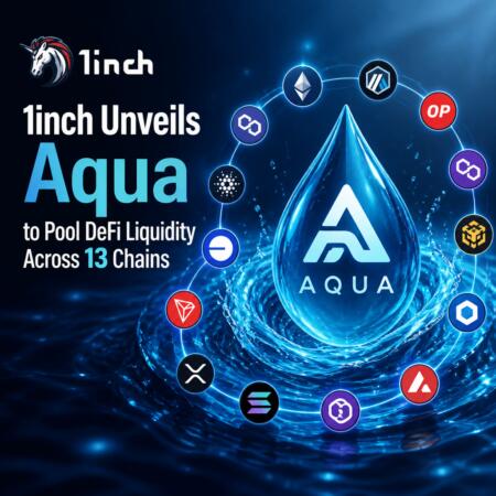1inch Unveils Aqua To Pool Defi Liquidity Across 13 Chains