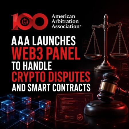 Aaa Launches Web3 Panel To Handle Crypto Disputes And Smart Contracts