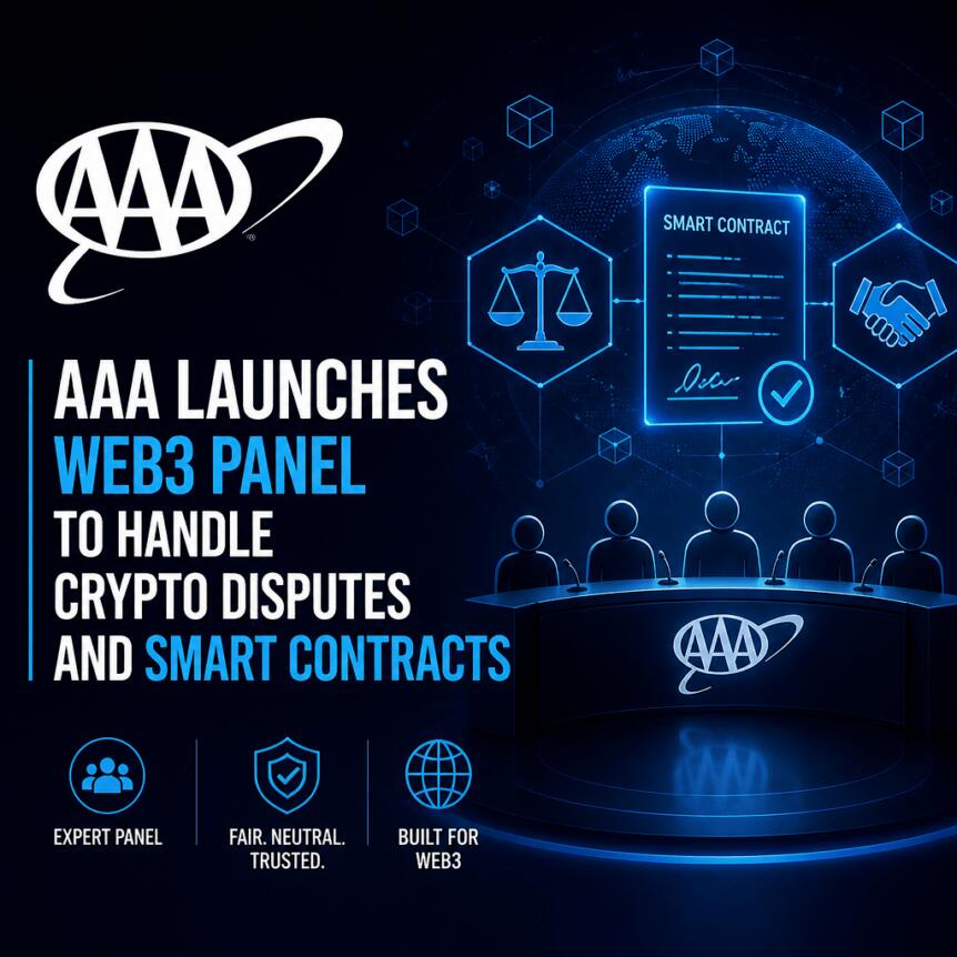 AAA Launches Web3 Panel to Handle Crypto Disputes and Smart Contracts Aaa Launches Web3 Panel To Handle Crypto Disputes And Smart Contracts