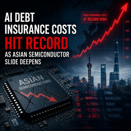Ai Debt Insurance Costs Hit Record As Asian Semiconductor Slide Deepens