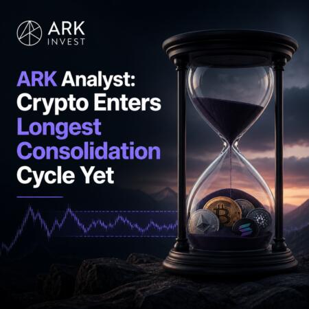 ARK Analyst: Crypto Enters Longest Consolidation Cycle Yet Ark Analyst: Crypto Enters Longest Consolidation Cycle Yet