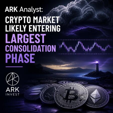 Ark Analyst: Crypto Market Likely Entering Largest Consolidation Phase