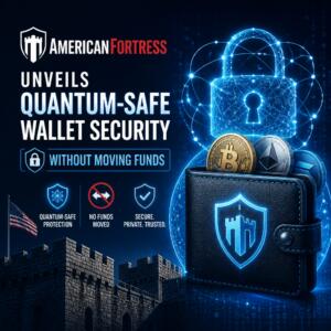 AmericanFortress Unveils Quantum-Safe Wallet Security Without Moving Funds Americanfortress Unveils Quantum-Safe Wallet Security Without Moving Funds