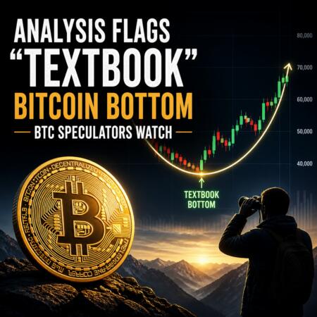 Analysis Flags “Textbook” Bitcoin Bottom, BTC Speculators Watch Analysis Flags “textbook” Bitcoin Bottom, Btc Speculators Watch