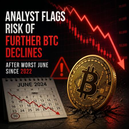 Analyst Flags Risk Of Further Btc Declines After Worst June Since 2022