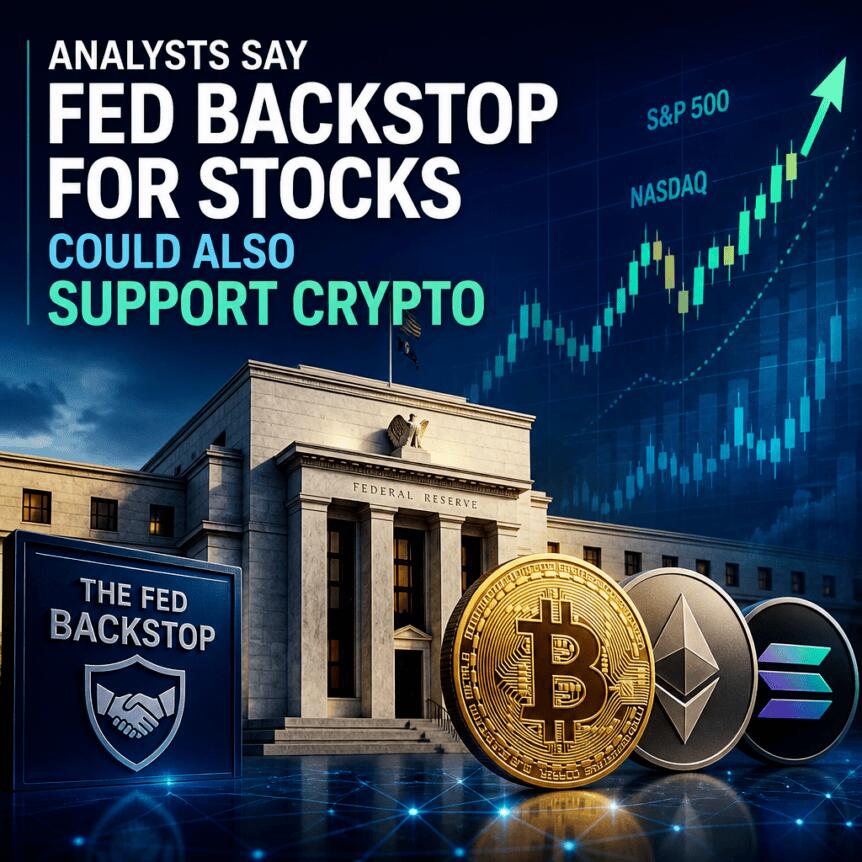 Analysts Say Fed Backstop For Stocks Could Also Support Crypto