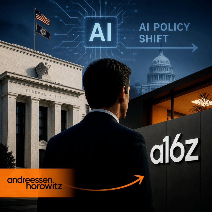 Andreessen Appointee Brings Fed Role to A16z Amid AI Policy Shift Andreessen Appointee Brings Fed Role To A16z Amid Ai Policy Shift
