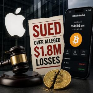 Apple Sued Over Alleged $1.8m Losses Linked To Bitcoin Wallet App