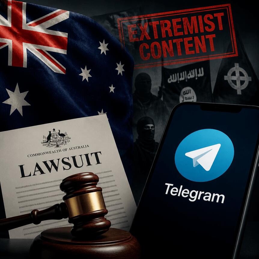 Australia Sues Telegram Over Alleged Extremist Content
