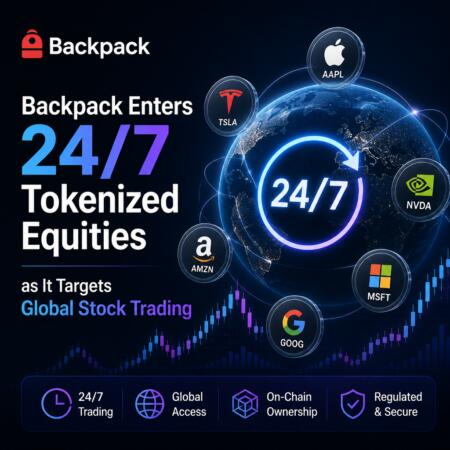 Backpack Enters 24/7 Tokenized Equities as It Targets Global Stock Trading Backpack Enters 24/7 Tokenized Equities As It Targets Global Stock Trading
