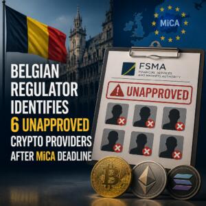 Belgian Regulator Identifies 6 Unapproved Crypto Providers After MiCA Deadline Belgian Regulator Identifies 6 Unapproved Crypto Providers After Mica Deadline