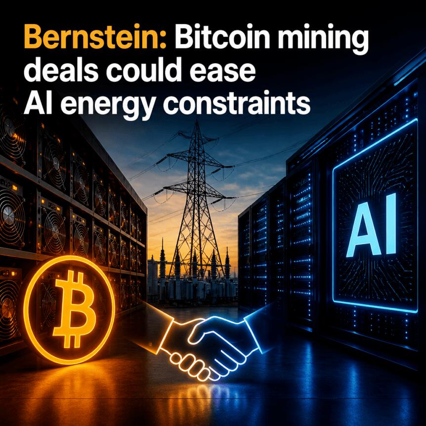 Bernstein: Bitcoin Mining Deals Could Ease Ai Energy Constraints