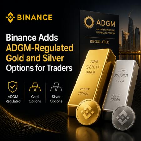 Binance Adds ADGM-Regulated Gold and Silver Options for Traders Binance Adds Adgm-Regulated Gold And Silver Options For Traders