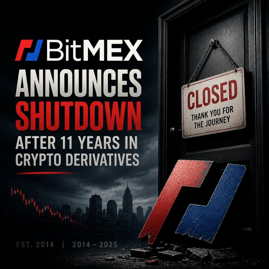 BitMEX Announces Shutdown After 11 Years in Crypto Derivatives Bitmex Announces Shutdown After 11 Years In Crypto Derivatives