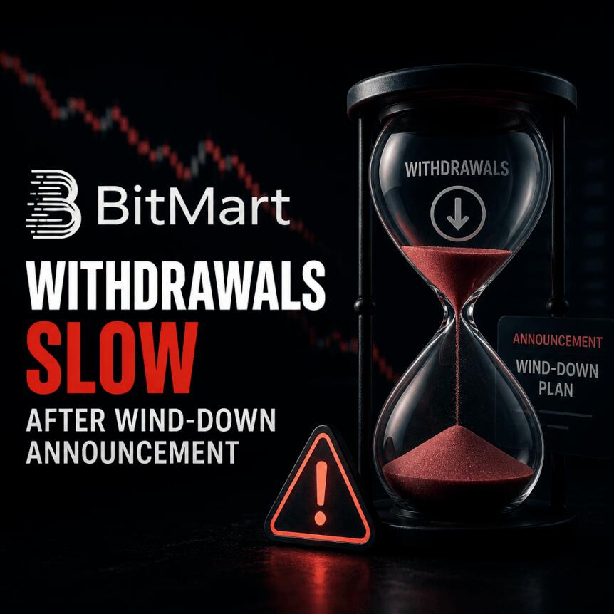 BitMart Withdrawals Slow After Wind-Down Announcement Bitmart Withdrawals Slow After Wind-Down Announcement