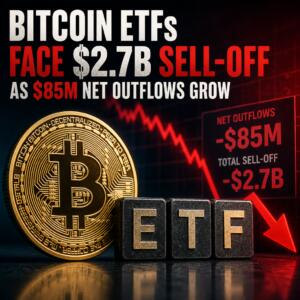 Bitcoin Etfs Face $2.7b Sell-Off As $85m Net Outflows Grow