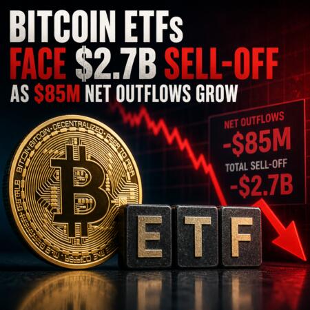 Bitcoin Etfs Face $2.7b Sell-Off As $85m Net Outflows Grow