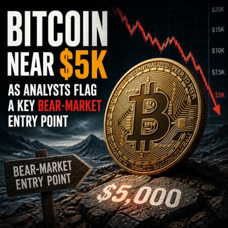Bitcoin Near $5k As Analysts Flag A Key Bear-Market Entry Point