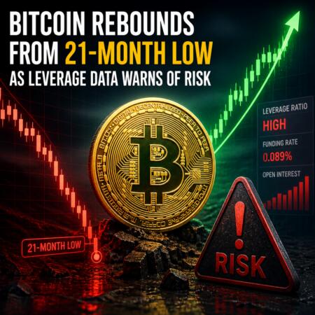 Bitcoin Rebounds From 21-Month Low as Leverage Data Warns of Risk Bitcoin Rebounds From 21-Month Low As Leverage Data Warns Of Risk