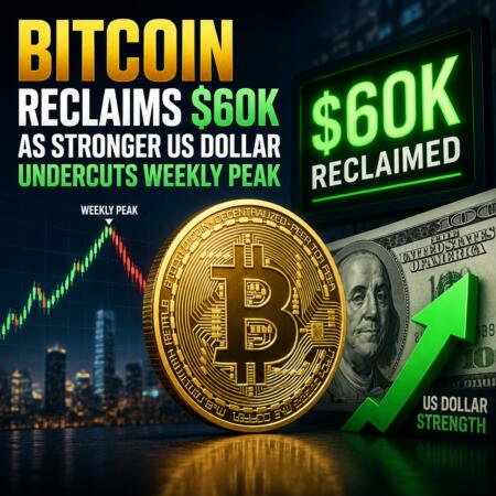 Bitcoin Reclaims $60k As Stronger Us Dollar Undercuts Weekly Peak