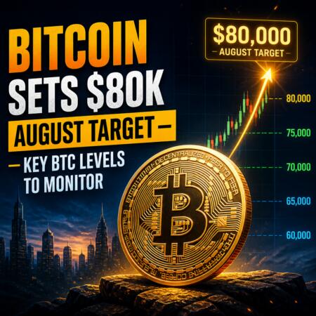 Bitcoin Sets $80K August Target—Key BTC Levels to Monitor Bitcoin Sets $80k August Target—key Btc Levels To Monitor