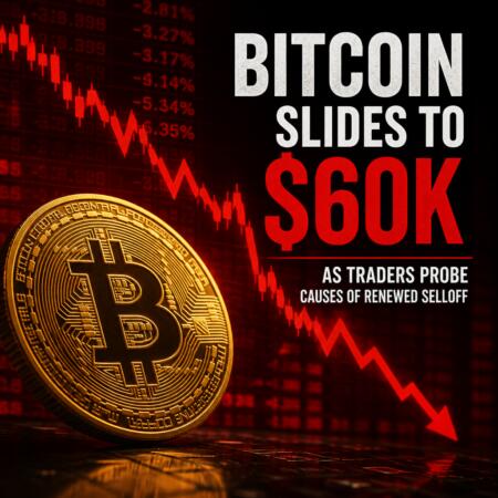 Bitcoin Slides to $60K as Traders Probe Causes of Renewed Selloff Bitcoin Slides To $60k As Traders Probe Causes Of Renewed Selloff