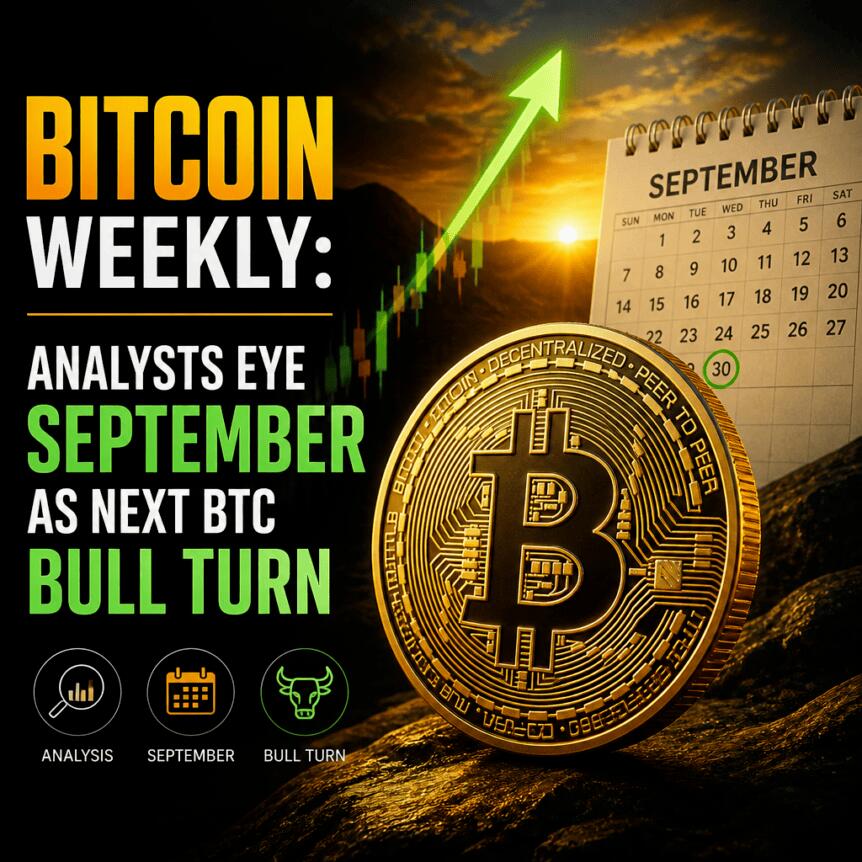 Bitcoin Weekly: Analysts Eye September As Next Btc Bull Turn