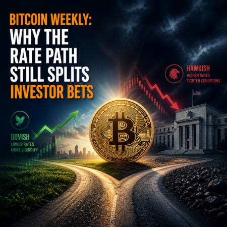 Bitcoin Weekly: Why The Rate Path Still Splits Investor Bets