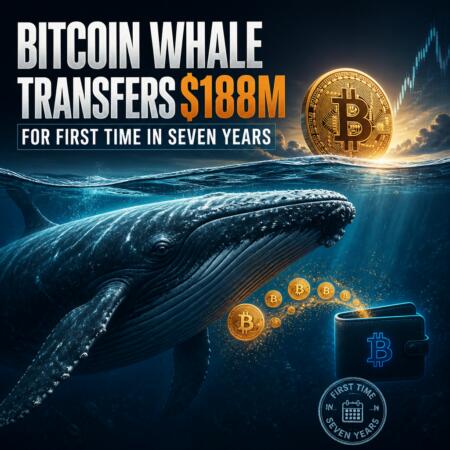 Bitcoin Whale Transfers $188m For First Time In Seven Years